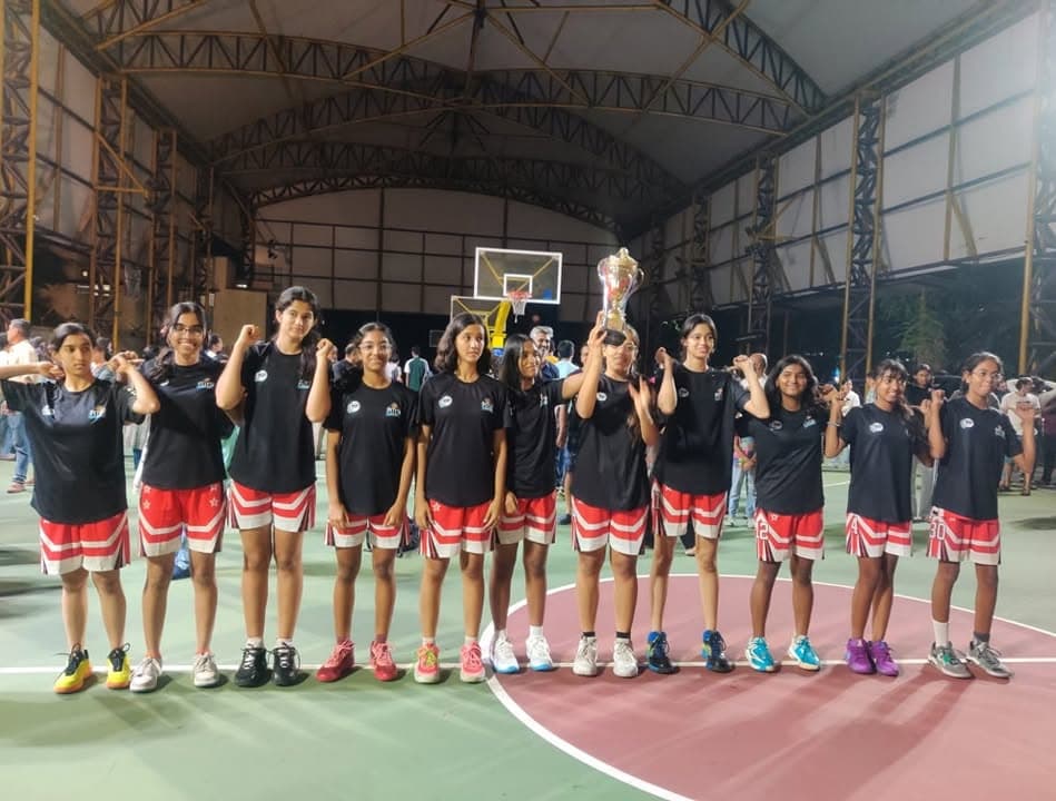 U16 Girls 4th Place at the State U16 Youth Basketball Championship 2025.
