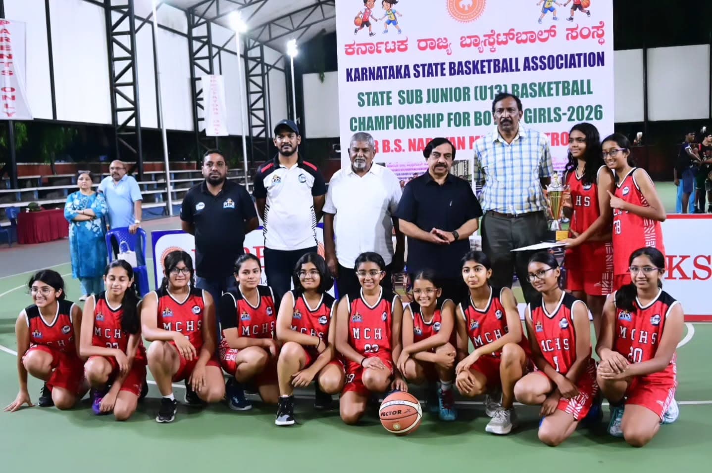 U13 Girls 3rd Place at the State U13 Sub Junior Basketball Championship 2026.