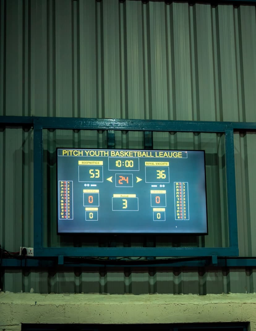 Live scoreboard — Hoopnotics vs Royal Knights, Pitch Youth League
